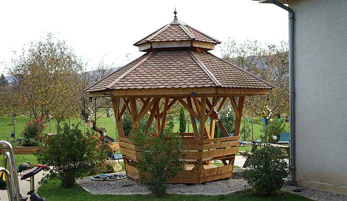 Le kiosque extérieur